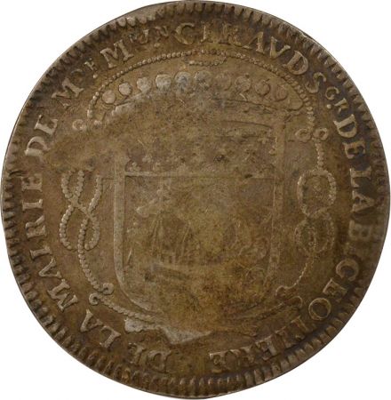 France Maire de Nantes, Mathurin Giraud - Jeton Argent - 1665, Contremarques