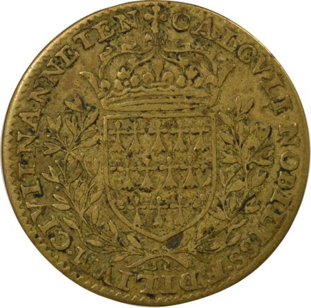 France Maire de Nantes, René Charette - Jeton Laiton - 1609