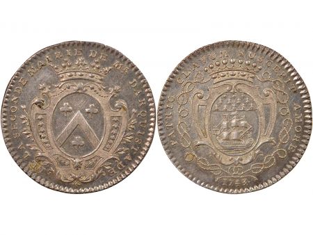 France Maire de Nantes, René Darquistade - Jeton Argent - 1743/0