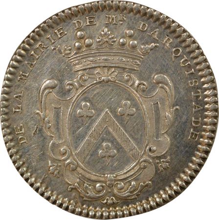 France Maire de Nantes, René Darquistade - Jeton Argent, 1er Mandat - 1735