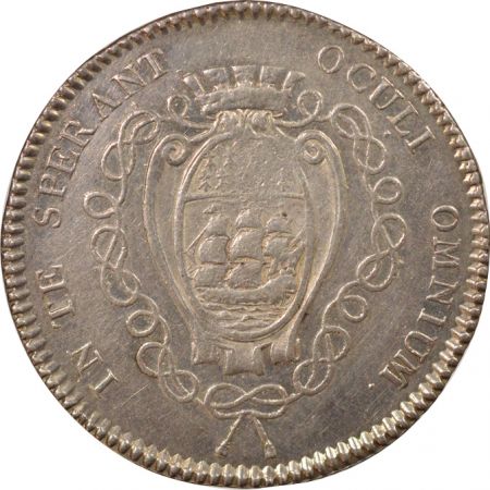 France Marchands Drapiers de Nantes - Jeton Argent - N.d. (1788)