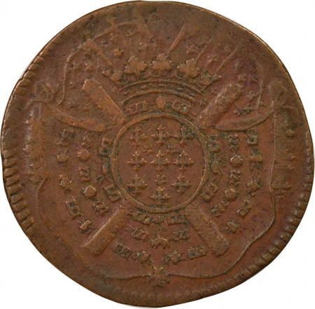 France Maréchal de Boufflers - 20 Sols, Siège de Lille - 1708