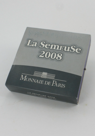 France Monnaie de Paris La Semeuse 2008  - 5 Euros (50e anniversaire de la Ve République)