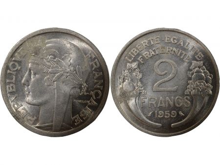 France Morlon - 2 Francs 1959 Paris