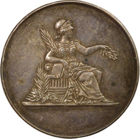 France Nantes, Ecole Gratuite de Dessin - Médaille Argent, 1er Prix - 1889