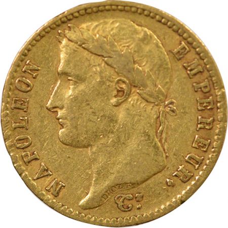 France Napoléon I - 20 Francs Or, Empire - 1809 A Paris