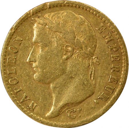 France Napoléon I - 20 Francs Or, Empire - 1810 A Paris