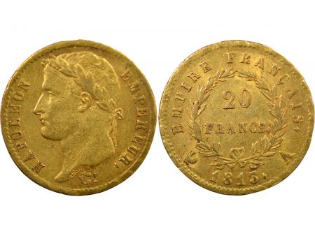 France Napoléon I - 20 Francs Or, Empire - 1813 A Paris