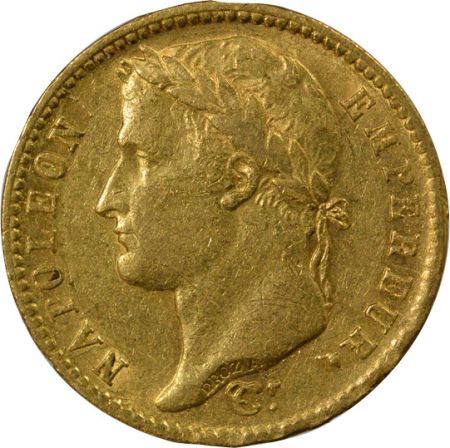 France Napoléon I - 20 Francs Or, Tête laurée, Empire - 1811 A Paris