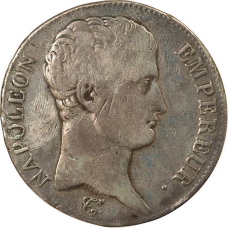 France Napoléon I - 5 Francs Argent, République, Calendrier Révolutionnaire - An 13 M Toulouse