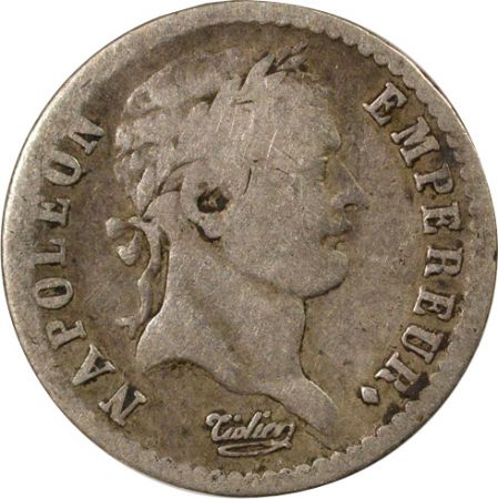 France Napoléon I - Demi Franc Argent, Empire - 1810 A Paris