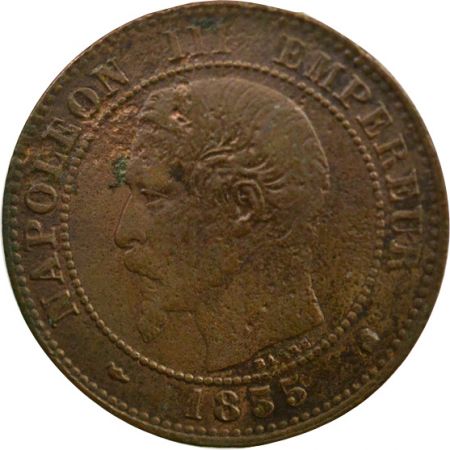 France Napoléon III - 2 Centimes 1855 K Bordeaux