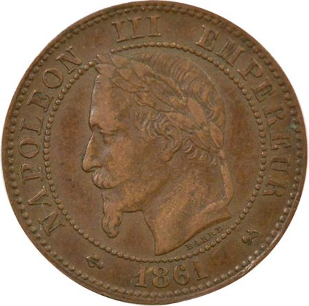 France Napoléon III - 2 Centimes 1861 K Bordeaux