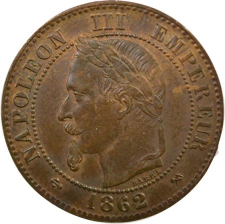 France Napoléon III - 2 Centimes 1862 K Bordeaux