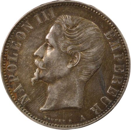 France Napoléon III - 5 Francs Argent, Tête nue - 1856 A Paris