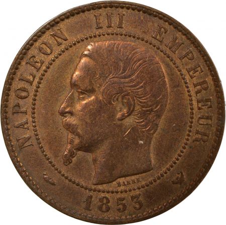 France NAPOLEON III, VISITE IMPERIALE DE LILLE - MODULE DE 10 CENTIMES - 23 ET 24 SEPTEMBRE 1853