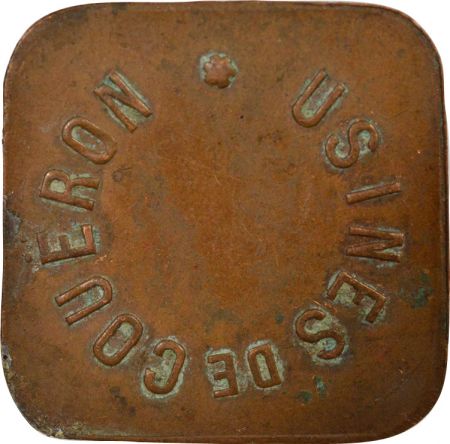 France Nécessite, Usines de Couëron - 25 Centimes Cuivre