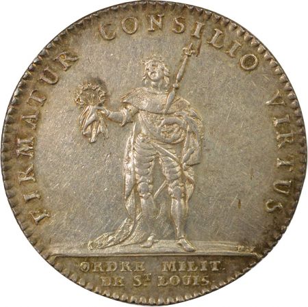 France Ordre de Saint Louis, Louis XV - Jeton Argent - 1750