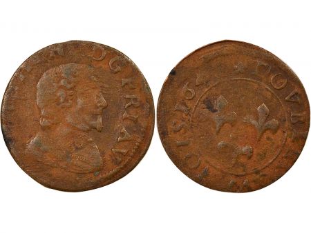 France Principauté d\'Orange, Frédéric Henri - Double Tournois - 1641/0