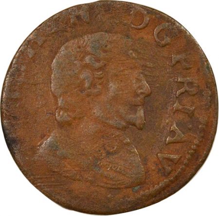 France Principauté d\'Orange, Frédéric Henri - Double Tournois - 1641/0