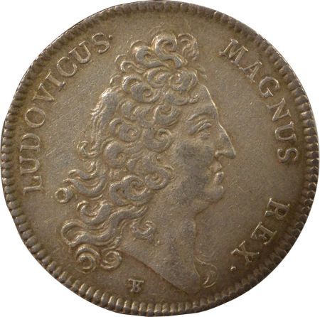 France Secrétaires du Roi, Louis XIV - Jeton Argent - 1711