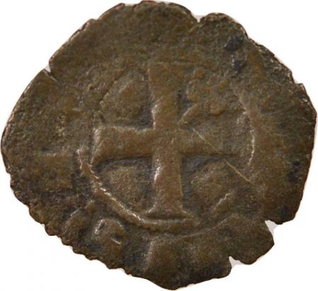 France Vicomté de Limoges, Jean III de Bretagne - Denier - 1301 / 1312 Limoges