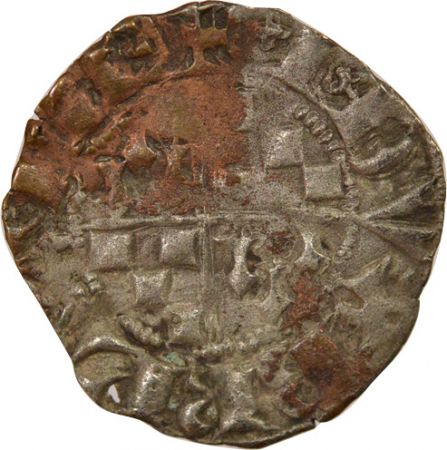 France Vicomté de Limoges, Jean III de Bretagne - Denier - Nantes