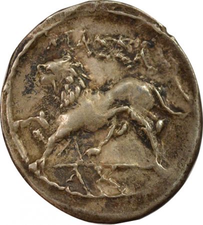 Gaule Massalia - Drachme légère, Lion à gauche - 130 / 120 Av JC