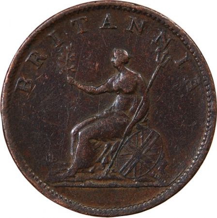 Grande Bretagne GRANDE-BRETAGNE  GEORGES III - 1/2 PENNY 1806