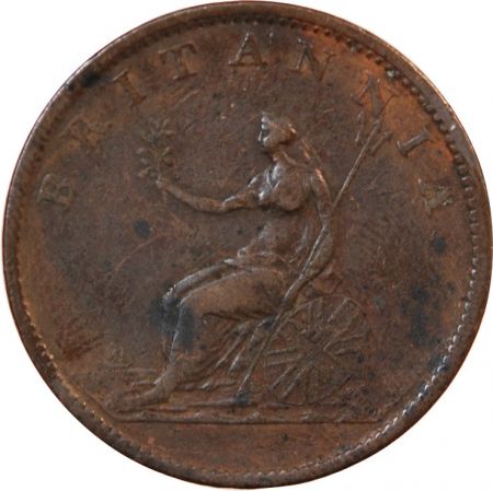 Grande Bretagne GRANDE-BRETAGNE  GEORGES III - 1/2 PENNY 1807