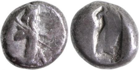 Grèce (Perse) Siglos, Rois Achéménide - Carré creux (480-420)