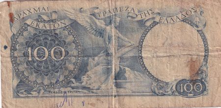 Grèce 100 Drachmes - Canaris - ND (1944) - P.170a