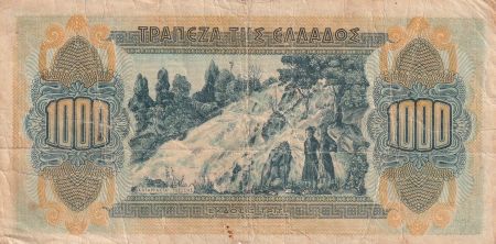 Grèce 1000 Drachmes - Dieu grec - 1941 - TB - P.117