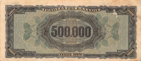 Grèce 500 000 Drachmai - Grèce - Zeus - 20-03-1944