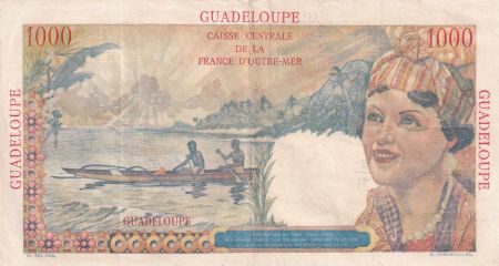 Guadeloupe 1000 Francs - Union Française - 1946 - Série k.3