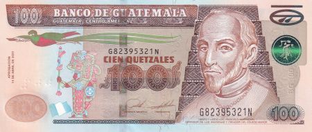 Guatemala 100 Quetzales O. Marroquin - Université de San José - 2021 (2022) - Série G N