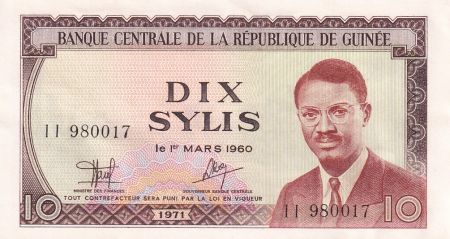 Guinée 10 Sylis - P. Lumumba, récolte de bananes - 1960