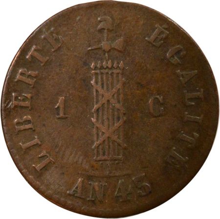 Haïti 1 Centime - 1846 (An 45)