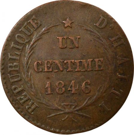 Haïti 1 Centime - 1846 (An 45)