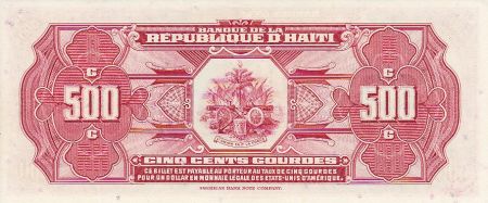 Haïti 500 Gourdes - Alexandre Pétion - Armoiries - 1988