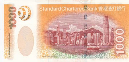 Hong-Kong 1000 Dollars, Standard Chartered Bank - Dragon - 2003