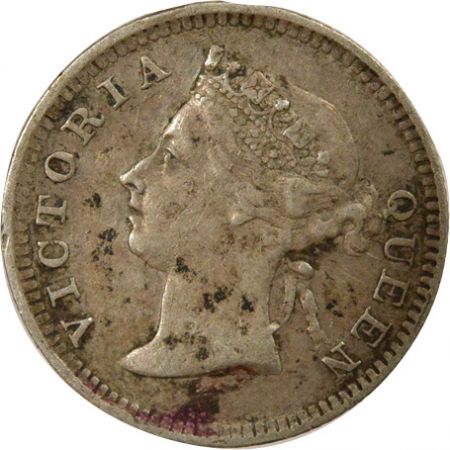 Hong-Kong Victoria - 5 Cents Argent - 1901 Londres