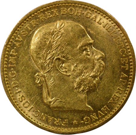 Hongrie François Joseph I - 20 Korona Or - 1894 KB Kremnica