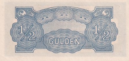 Indes Néerlandaises 1/2 Gulden - Palmier - Série SL - 1942