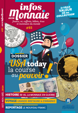 Infos Monnaie n°93 - Octobre, Novembre, Décembre 2024