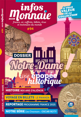 Infos Monnaie n°94 - Janvier, Février, Mars 2025