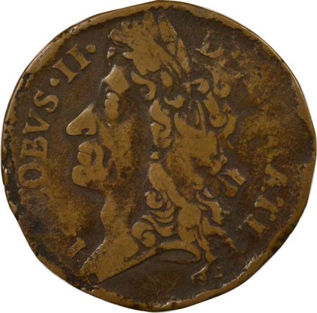 Irlande Irlande, Jacques II - 12 Pence - Avril 1690