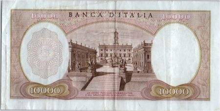 Italie 10000 Lire Michelange - Place del  Campidoglio - 12/01/1964