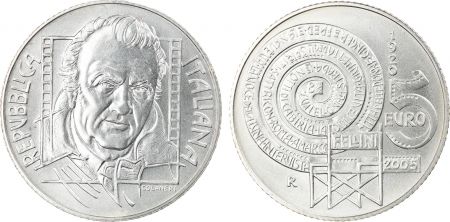 Italie 5 Euros - Frederico Fellini - 2005 - Argent