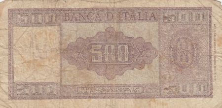 Italie 500 Lire - Ceres - 1948